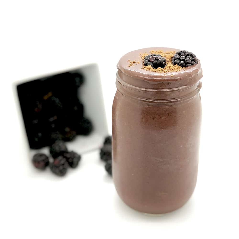Beet, Blackberry and Cacao Smoothie by Just Beet It