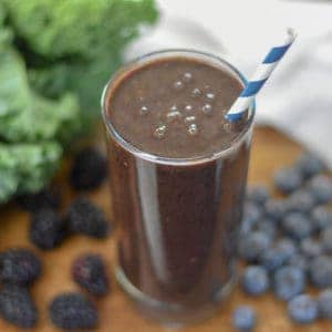 Blacker the Berry Acai Smoothie by Dash of Jazz