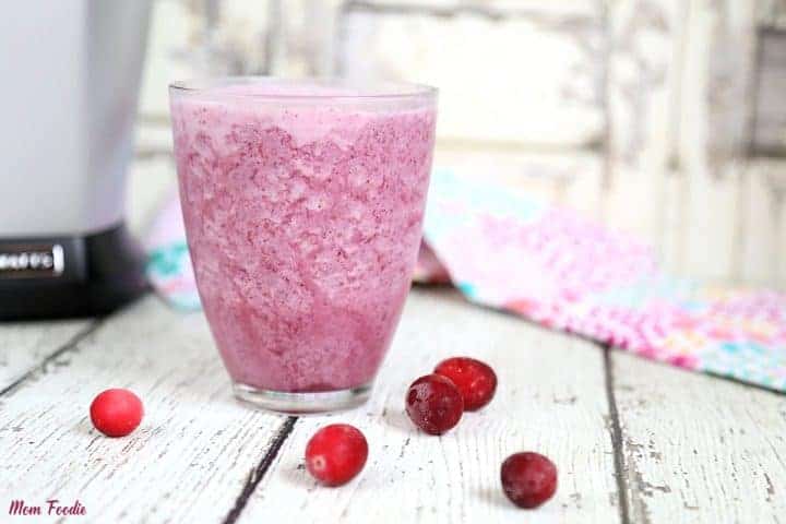 Fresh Cranberry Keto Smoothie by Mom Foodie