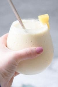 Pina Colada Breakfast Smoothie by Meal Plan Addict