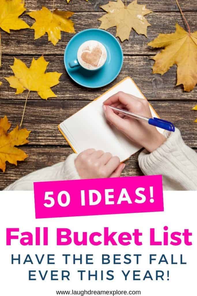 Ideas for your Fall Bucket List
