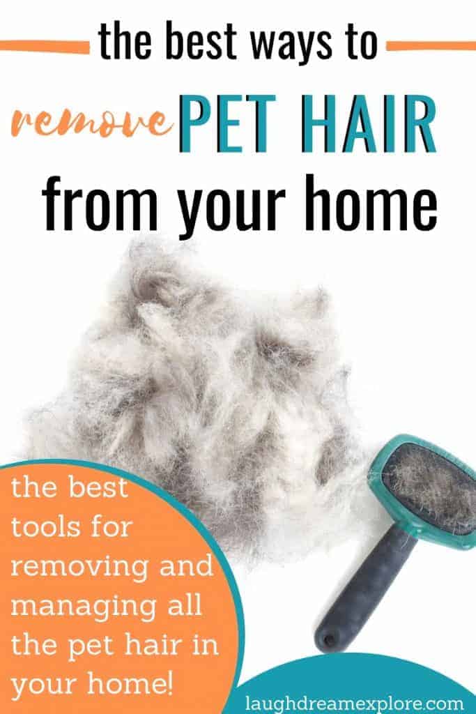 how to manage pet hair in the house