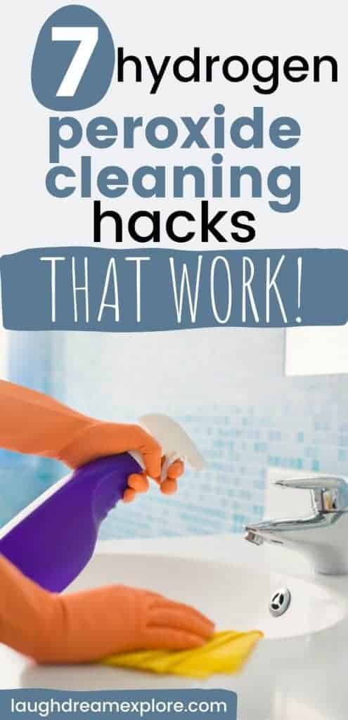 hydrogen peroxide cleaning hacks