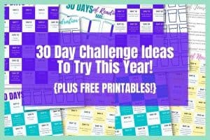 30 Day Challenges Ideas