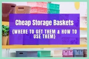 Cheap Storage Baskets