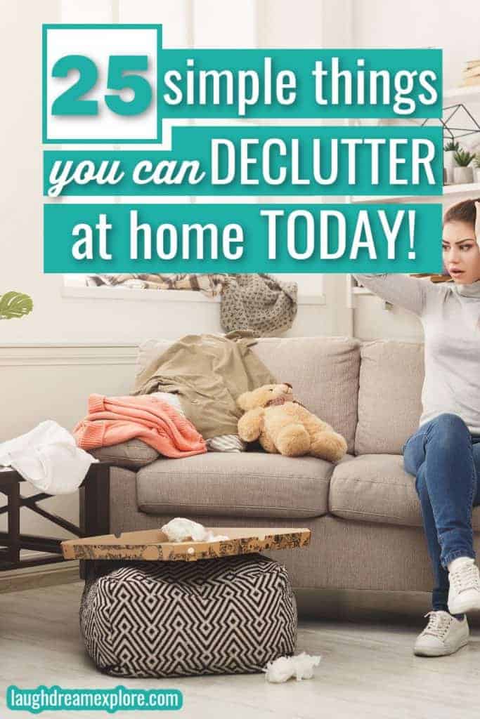 Things to declutter