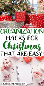 Organized Christmas tips