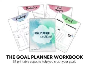goal planner workbook printables
