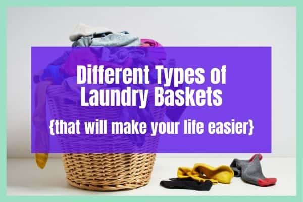 laundry baskets and bags